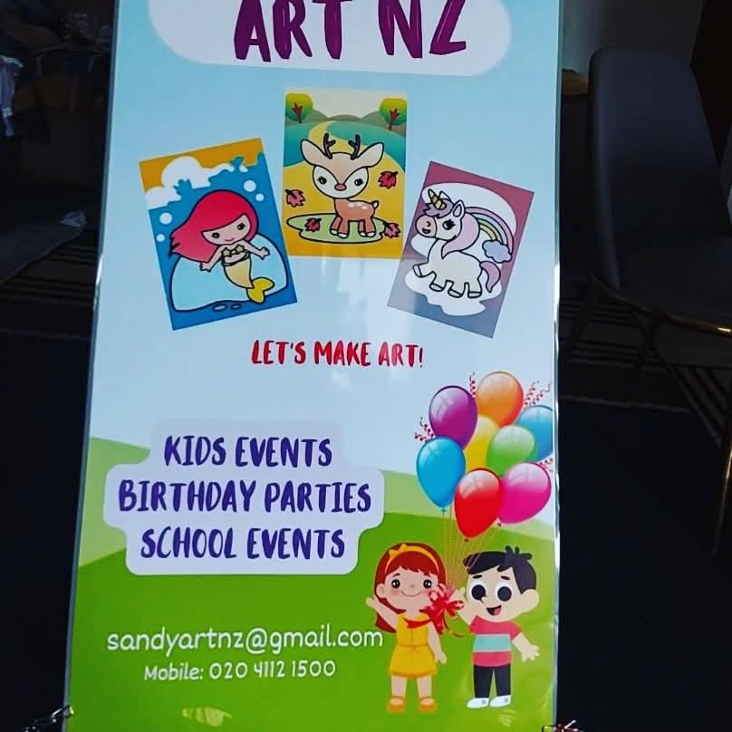 SANDY ART NZ logo