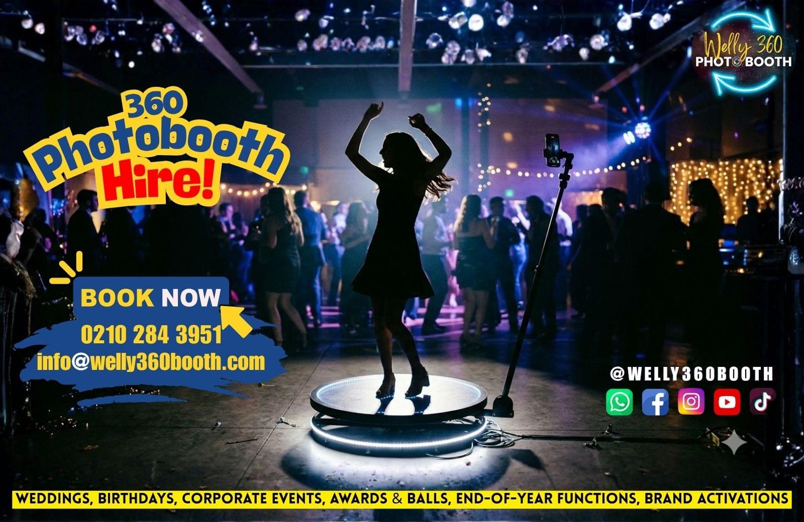 Welly 360 Photo Booth logo