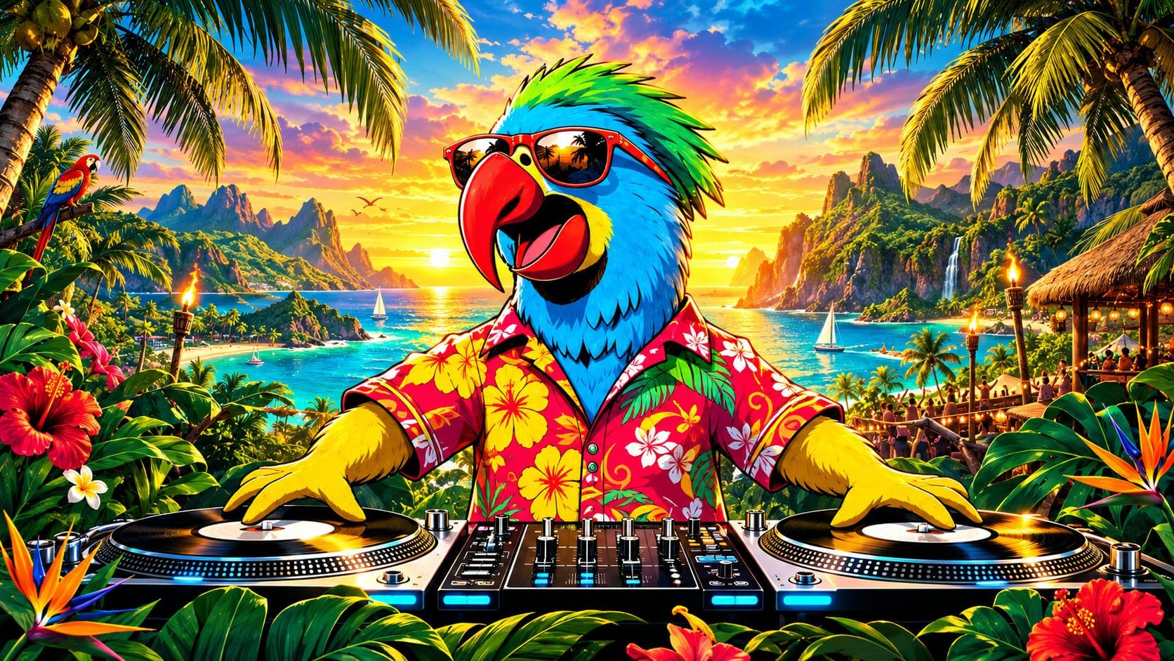 DJ Parrot - Comedy Store 2014 LTD logo