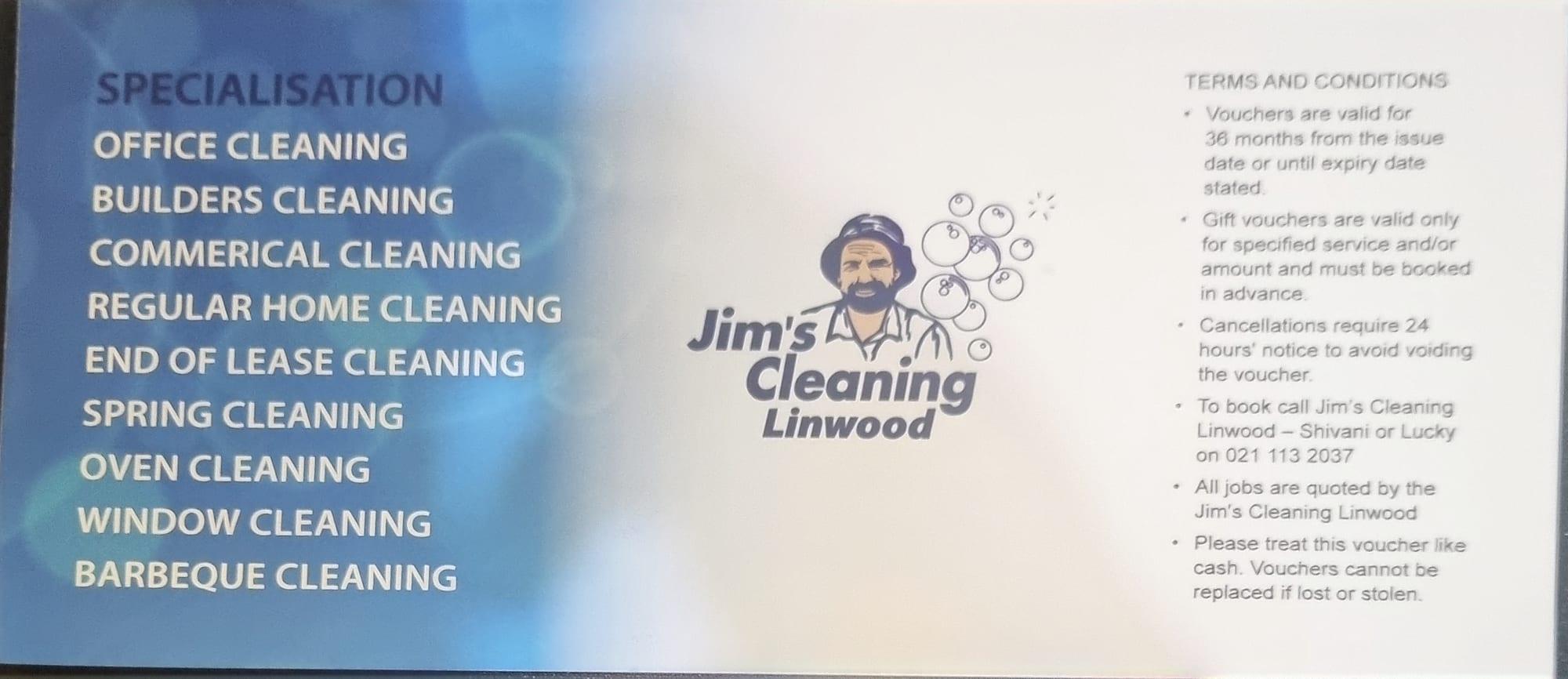 Jims Cleaning Linwood logo